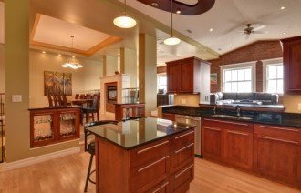 Kitchen in Warehouse District home